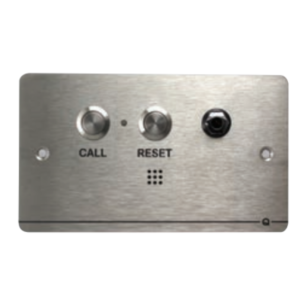 QT602 STAINLESS STEEL CALL POINTS ( WITH REMOTE SOCKETS)